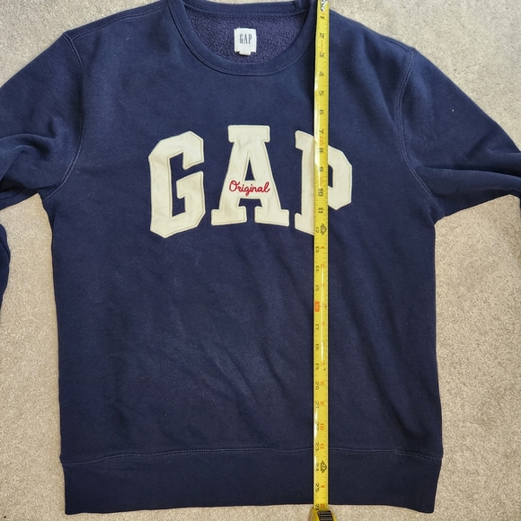 GAP Navy Blue Women's Crew Neck Sweatshirt - Picture 3 of 8